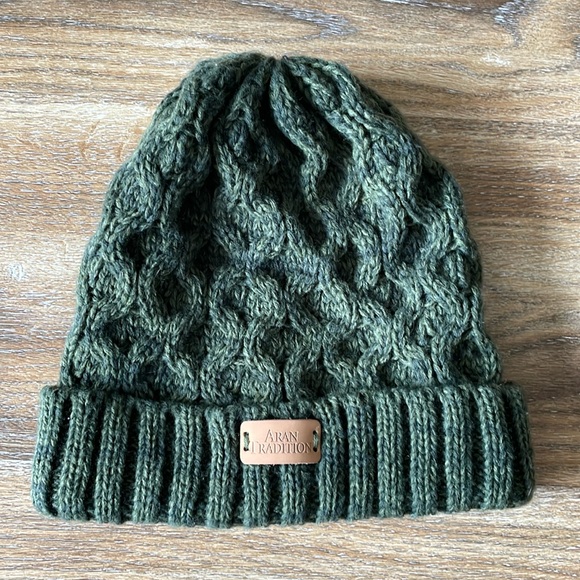 Aran Tradition Irish Winter Beanie - Picture 1 of 9